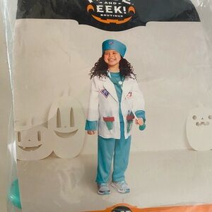 Kids Doctor Costume - Blue and White